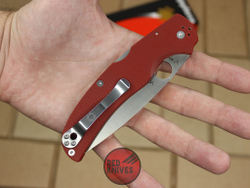 Нож Spyderco Native Chief - бургунди C244GP BRG