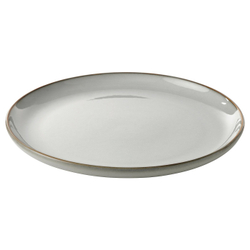 IKEA GLADELIG  (ИКЕА ГЛАДЕЛИГ)  -  Тарелка - серый 25 см