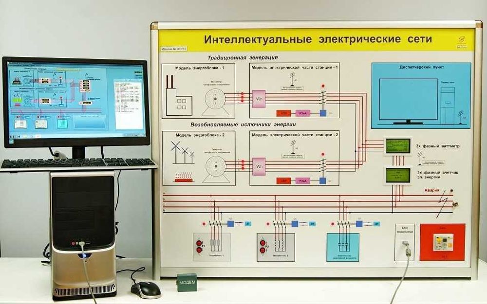 Учебное оборудование «Интеллектуальные электрические сети» Учебное оборудование «Интеллектуальные электрические сети»