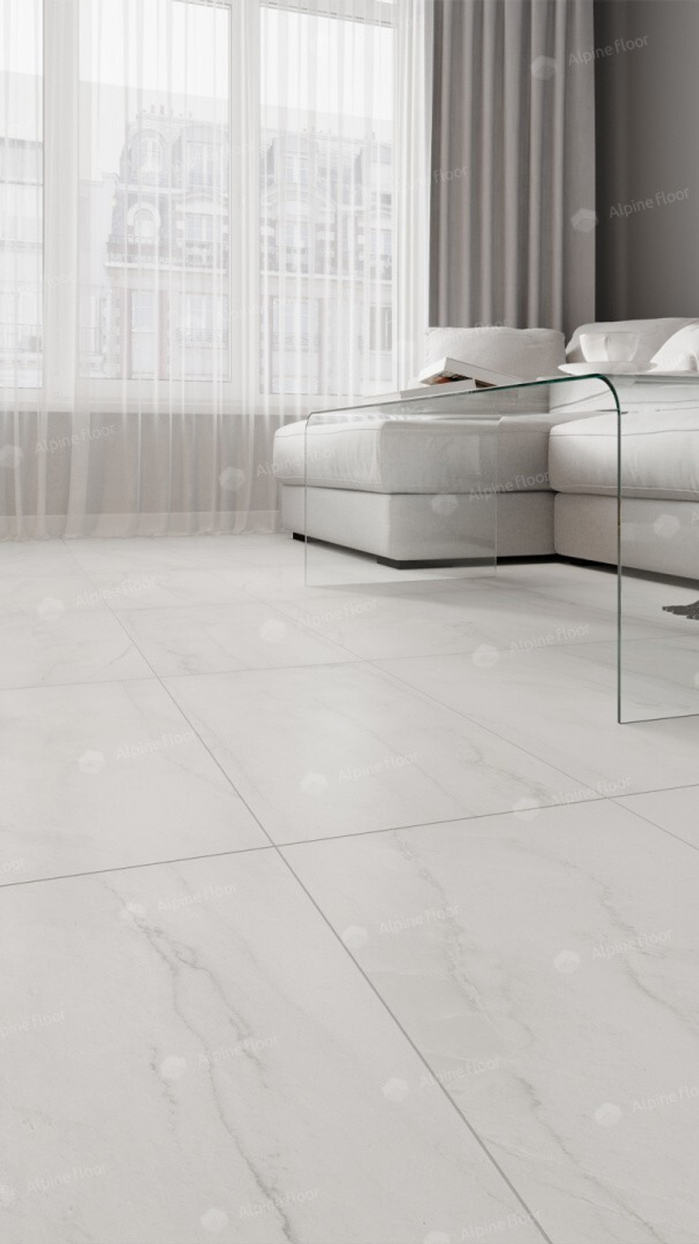 Кварцвиниловая плитка Alpine floor LIGHT STONE - Брайс ECO-15-7 - Магазин напольных покрытий в Екатеринбурге. MAXI ПОЛ.