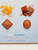 Набор конфет Pergale Milk Classic в молочном шоколаде с начинками (шоколадная, карамельная, трюфельная, с фундуком) 343 г (из Литвы)