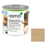 ХИТ! Защитное масло с УФ - фильтром Osmo 426 цветное прозрачное Лиственница 2,5 л сдерживает рост синей гнили, плесени, грибков UV-Schutz-Ol Farbig для наружных работ Osmo-426-2,5 11600063