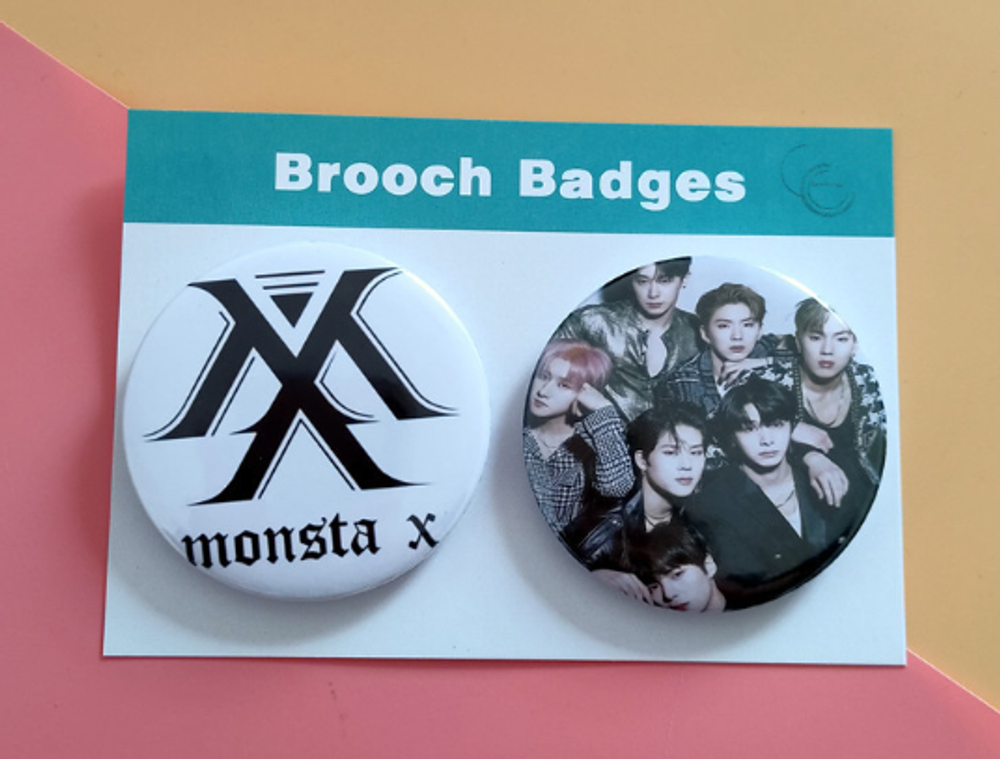 Набор значков MONSTA X Набор значков MONSTA X