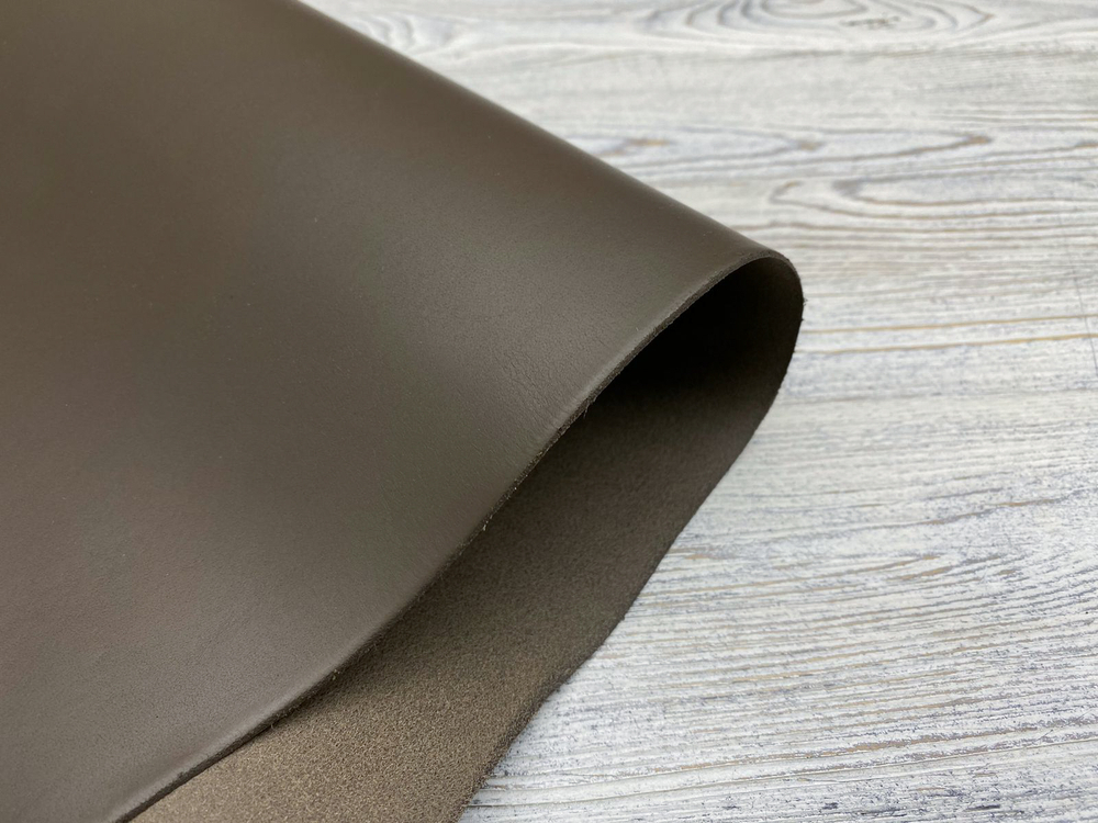 Лист кожи Vacchetta Prima Grey Oliva