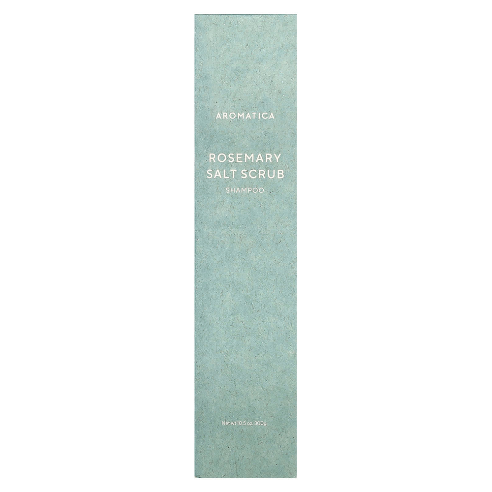 Aromatica, Шампунь-скраб с солью розмарина, 300 г (10,5 унции)
