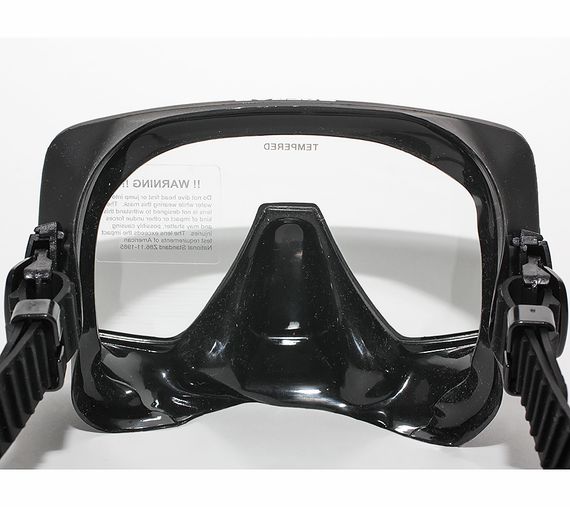 Маска безрамная Sopras sub Frameless Star II черный