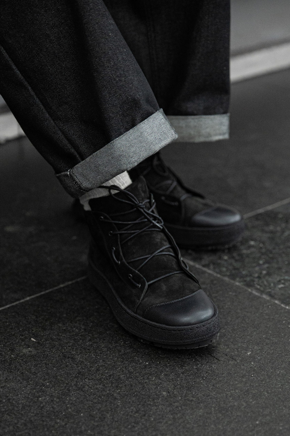 AIRSHOES Black WINTER