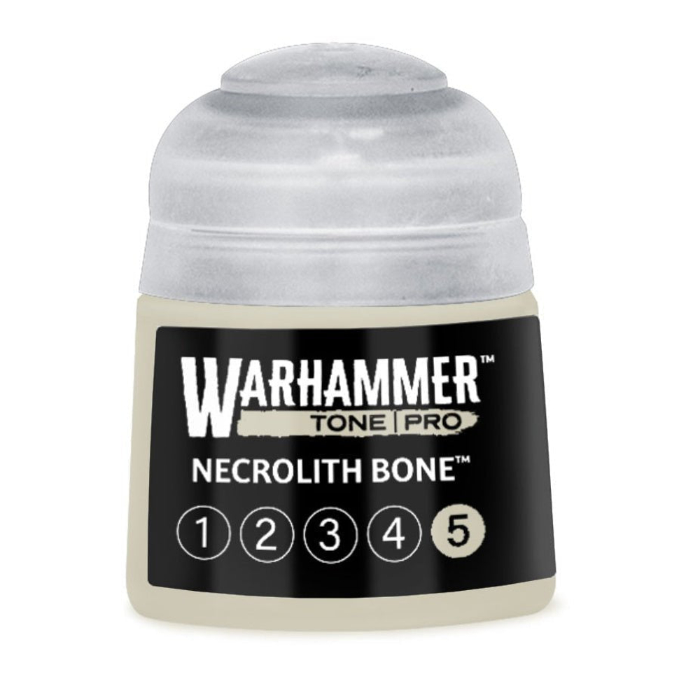 Набор красок Necrolith Bone — Warhammer Tone Pro, 5 × 12 мл (ПРЕДЗАКАЗ)