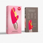 Вибратор AMORINO от Fun Factory (розовый/золотой)