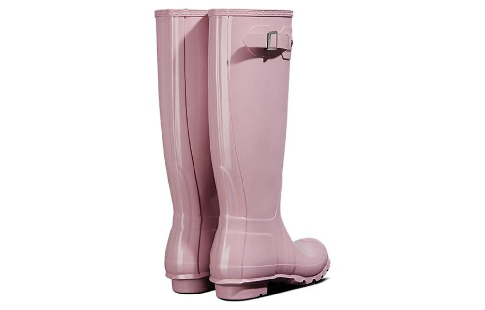 HUNTER Waterproof And Wear resistant Comfortable Rain Boots Women"s Pink
