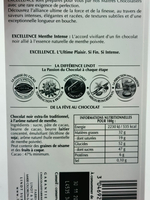 Lindt Excellence темный шоколад с Мятой, 100 г (Из Финляндии)