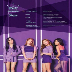 Альбом MAMAMOO - Purple 5th Mini Album RANDOM Version