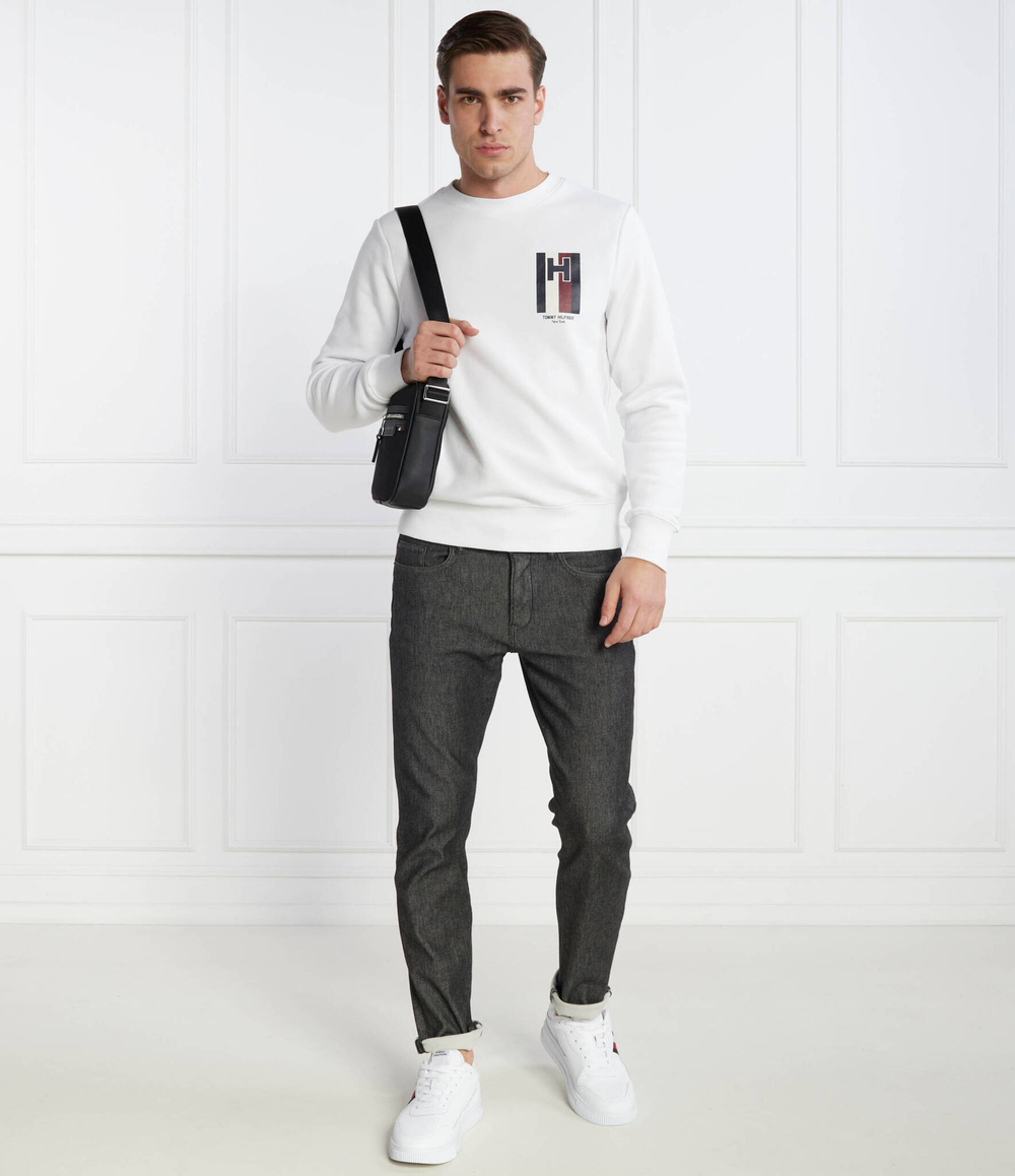 Худи H EMBLEM Tommy Hilfiger - белый(MW0MW33666)