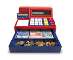 Игрушечный кассовый аппарат (с евро, 47 элементов) Learning Resources LSP2629-EUR