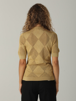 Женское Поло Argyle