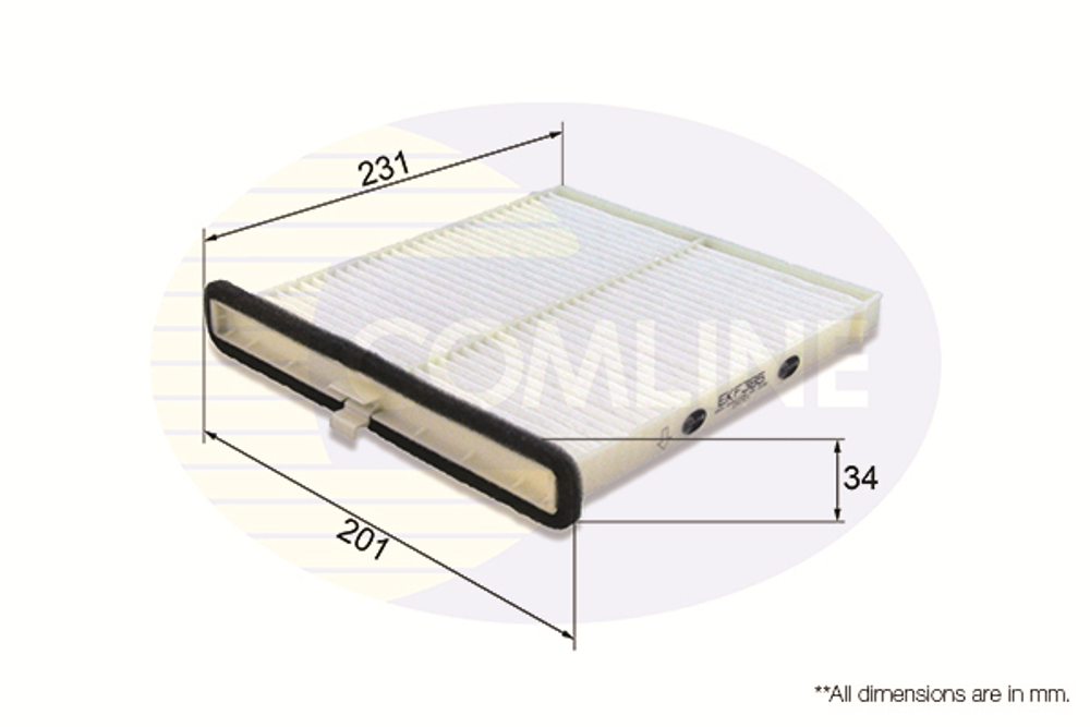 COMLINE - EKF385-CML - Filter, cabin air