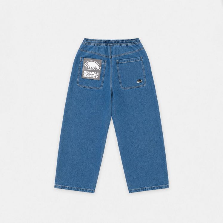 Джинсы ANTEATER Simple Baggy, синий