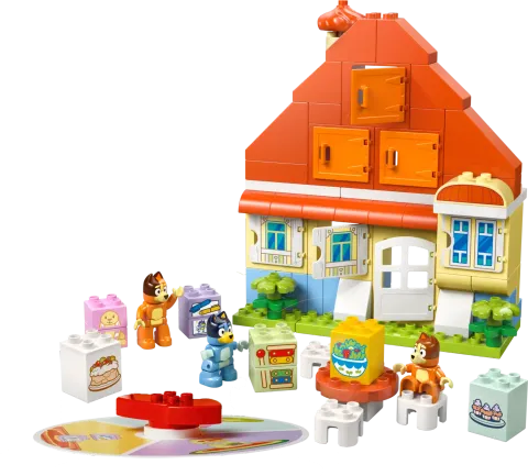 Конструктор LEGO Bluey 10459 Семейный дом Блуи с игрой на память