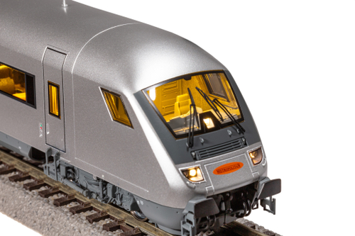 Пассажиский состав Metropolitan Express BR 101 DB AG V + звук + декодер PluX22