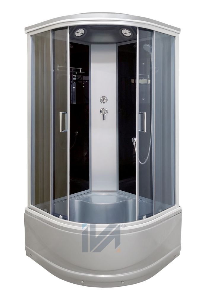 Душевая кабина IVA SC80CTG 800*800*2150 высокий серый поддон, тонированное стекло