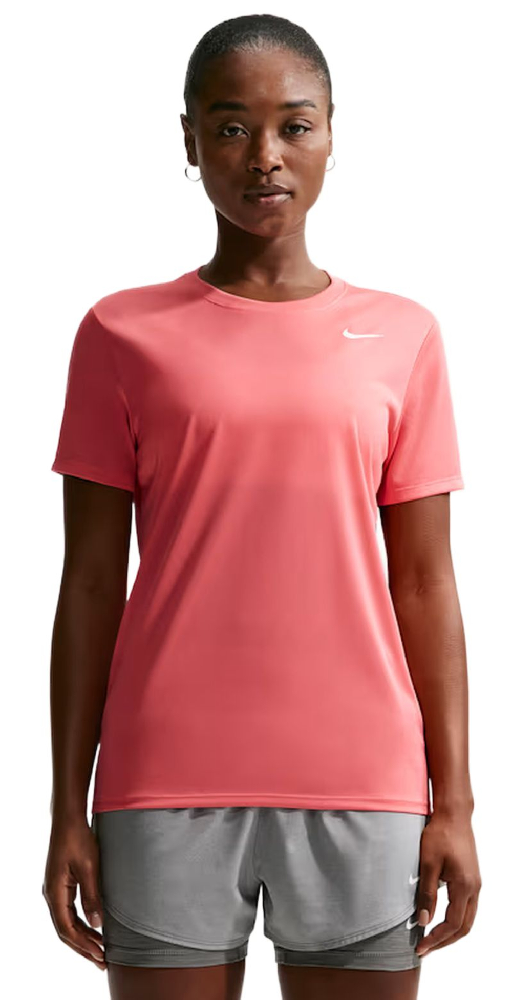 Женская теннисная футболка Nike Dri-Fit - sea coral