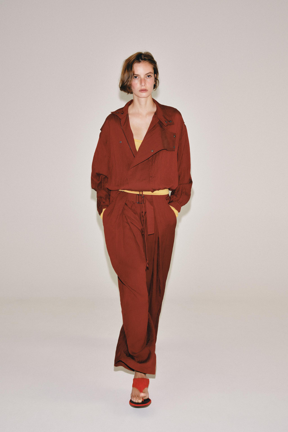 ДВУБОРТНАЯ КУРТКА — ZW COLLECTION — ZARA
