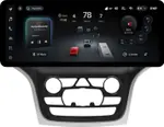 Магнитола для Jeep Grand Cherokee WK2 2013-2022 (ШГУ 8.4", рамка большая) - Teyes CC4PRO монитор 12.3" 2K QLED + рамка 9, Android 13, Быстрейшая, Snapdragon 778G, ИИ, CarPlay, DSP, 4G SIM-слот