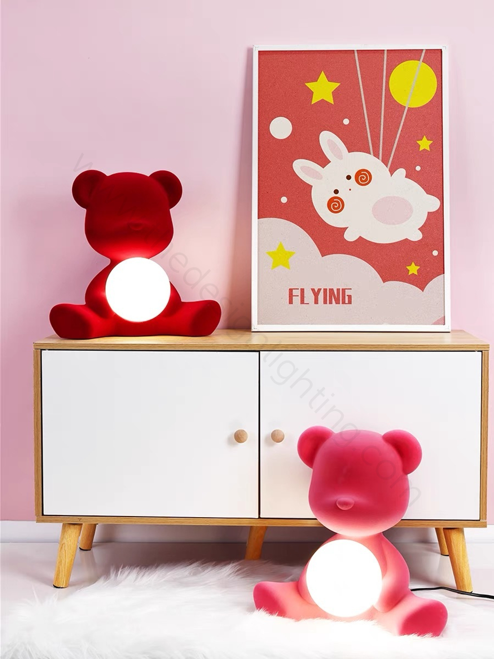 Table design lamp Teddy by Qeeboo
