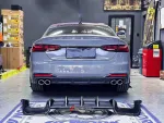 Карбоновый диффузор для AUDI S5 F5 Рестайлинг 2020+ Ауди обвес