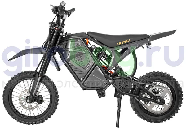 Электропитбайк IKINGI S9 MINI (48V/25Ah) - Карбон фото №7
