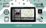 Магнитола для Renault Arkana 2019+ - Vaycar VA63-1219-2K на Android 13, Быстрая, 2K QLED, CarPlay, 4G SIM-слот