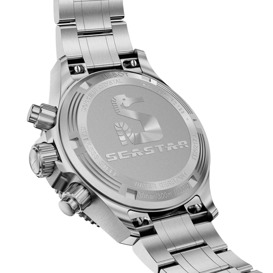 Tissot T120.217.11.011.00KZ мужские часы Tissot Seastar 1000 для плавания с хронографом