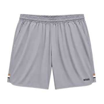 Мужские теннисные шорты BOSS TOC Game 9 inch - dark grey
