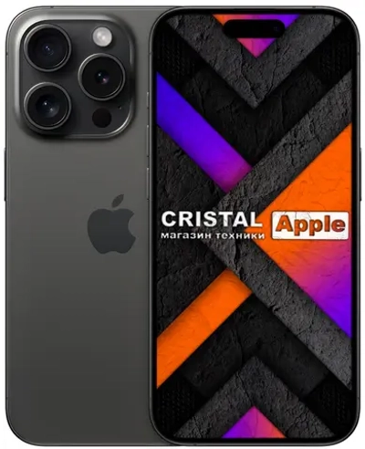 iPhone 15 Pro 128 ГБ Black Titanium (В коробке)