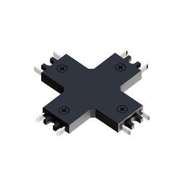 Коннектор X-образный для накладного шинопровода A613706X чёрный Rapid-Accessories Arte Lamp