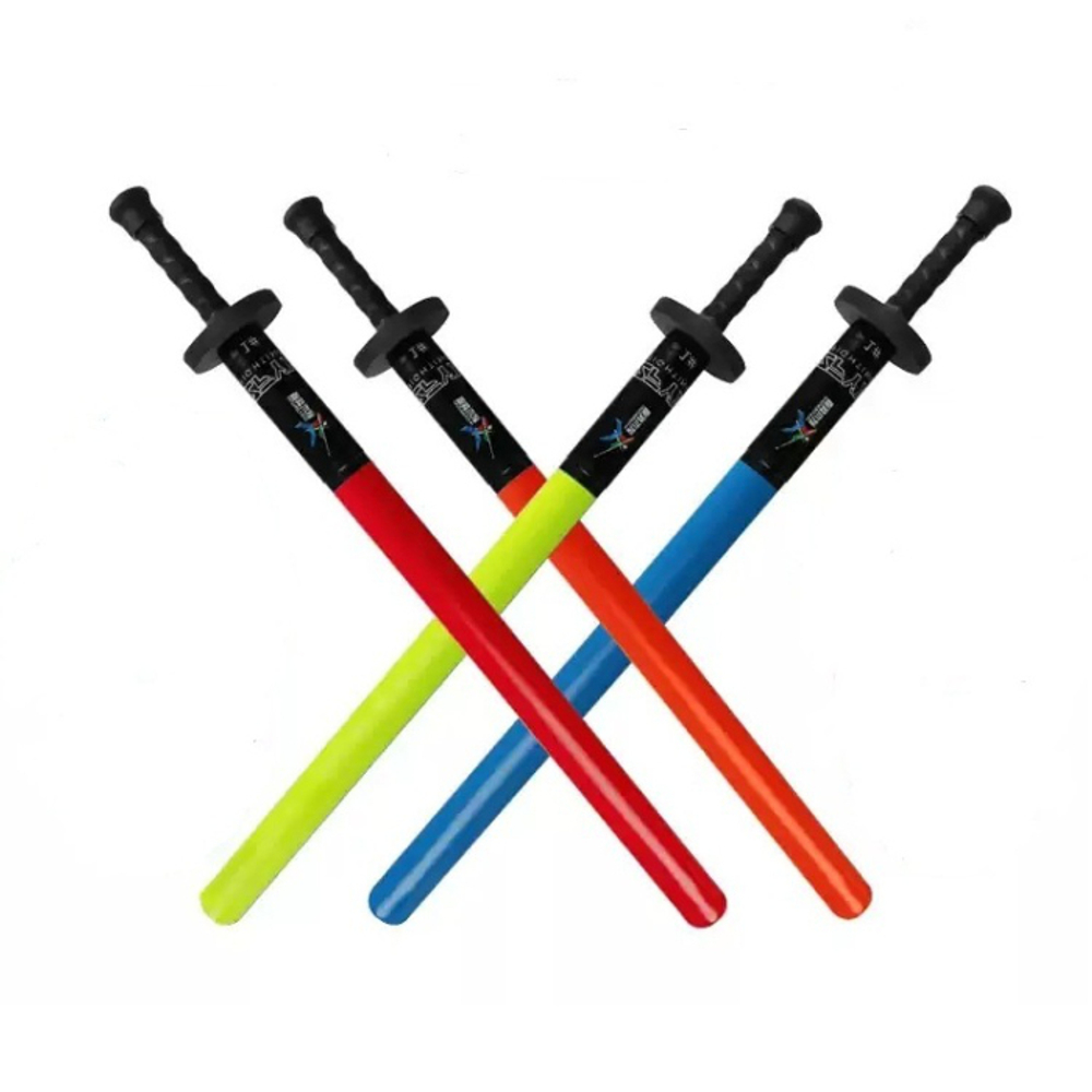 Мягкий тренировочный меч тямбара для взрослых, (синий) 95 см
