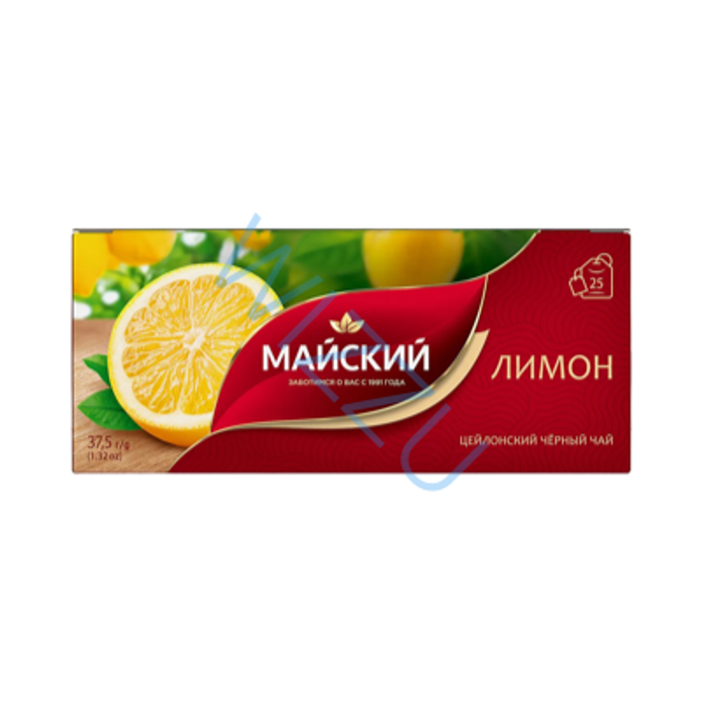 Чай Майский Лимон пакетированный 37,5 г