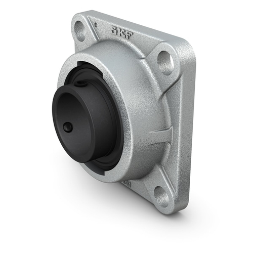 SKF FY 30 TF/VA201 — высокотемпературный шарикоподшипниковый узел с квадратным фланцем для вала 30 мм до 250 °C