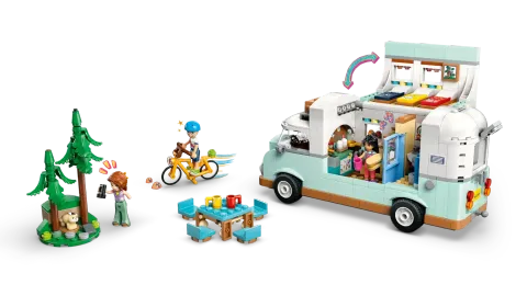 Конструктор LEGO Friends 42663 Приключение в туристическом фургоне дружбы