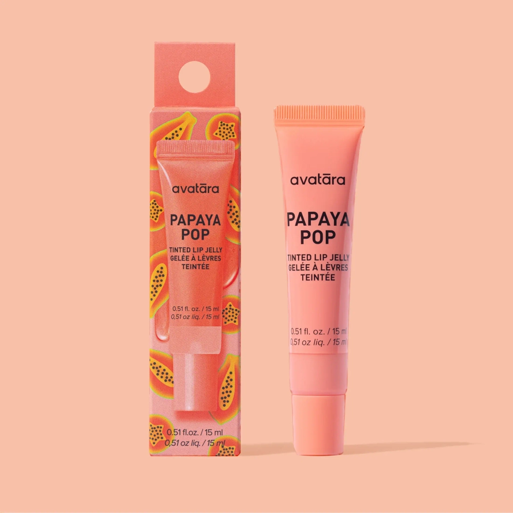 Бальзам-тинт оттеночный для губ Avatara Papaya Pop