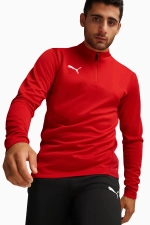 Кофта Puma teamGOAL Training 1/4 Zip Top - красный
