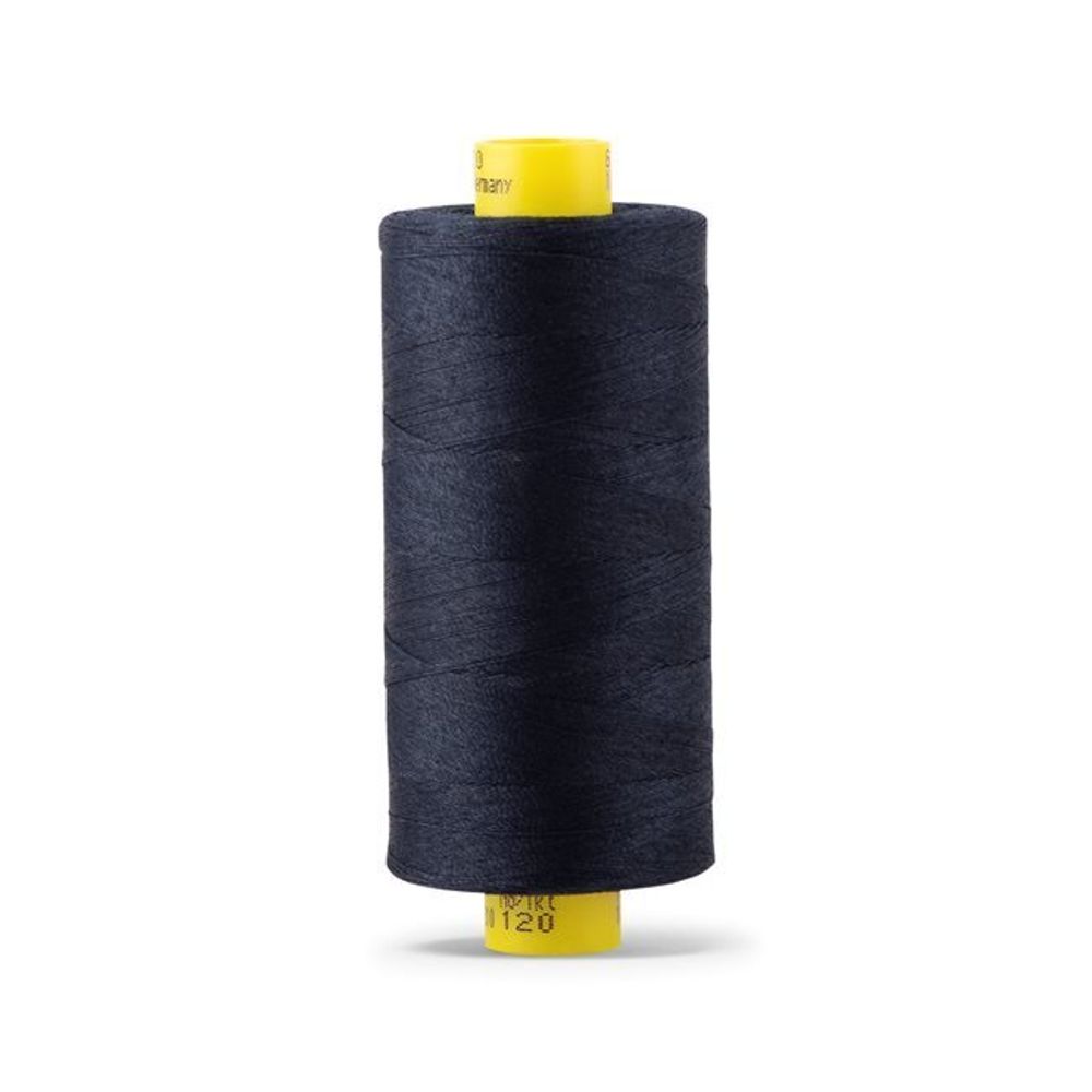 Нитка Gutermann Mara 120 (1000 метров), 1 кат., универсальная | 339 т.чернильно-синий