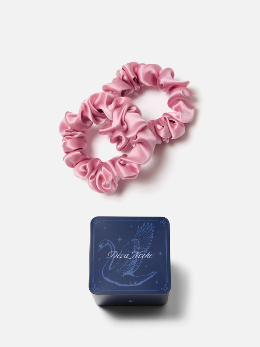 Набор из 2-х стандартных резинок для волос PINK PEONY