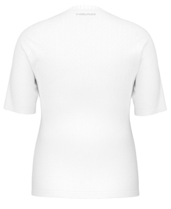 Женская теннисная футболка Head Performance T-Shirt - vivid pink/print perf white