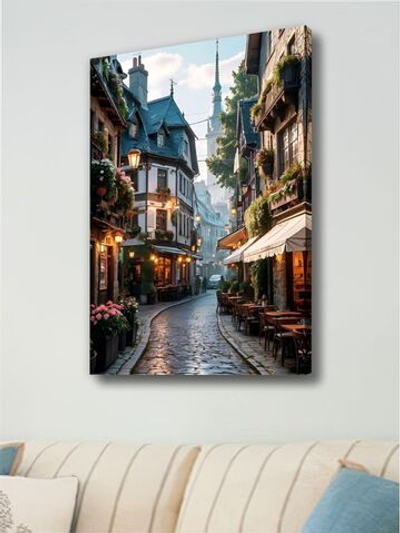 Картина Туманные огни для интерьера 50x70см 1шт.