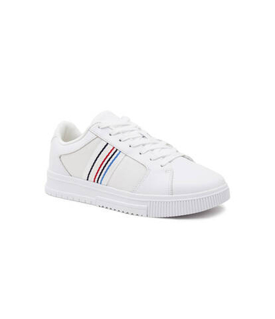 Кожаные кроссовки Tommy Hilfiger - белый(FM0FM05052)