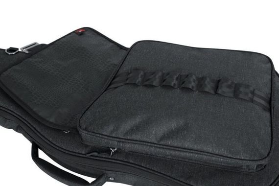 GATOR GT-ELECTRIC-BLK - усиленный нейлоновый чехол для электрогитар, цвет черный