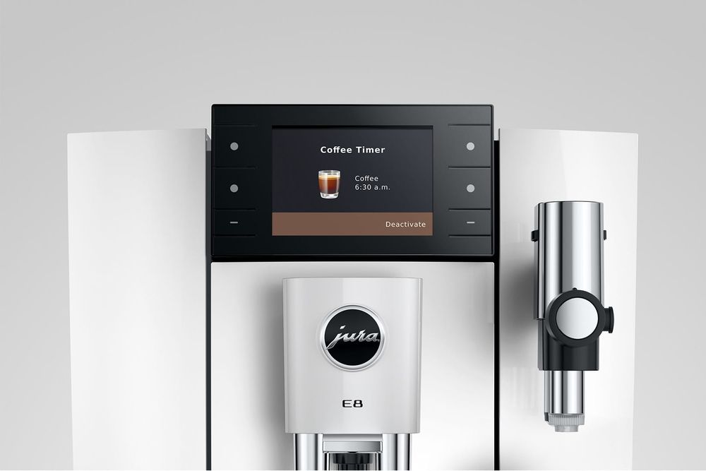 Кофемашина Jura E8 Piano White ED (15747) - 2