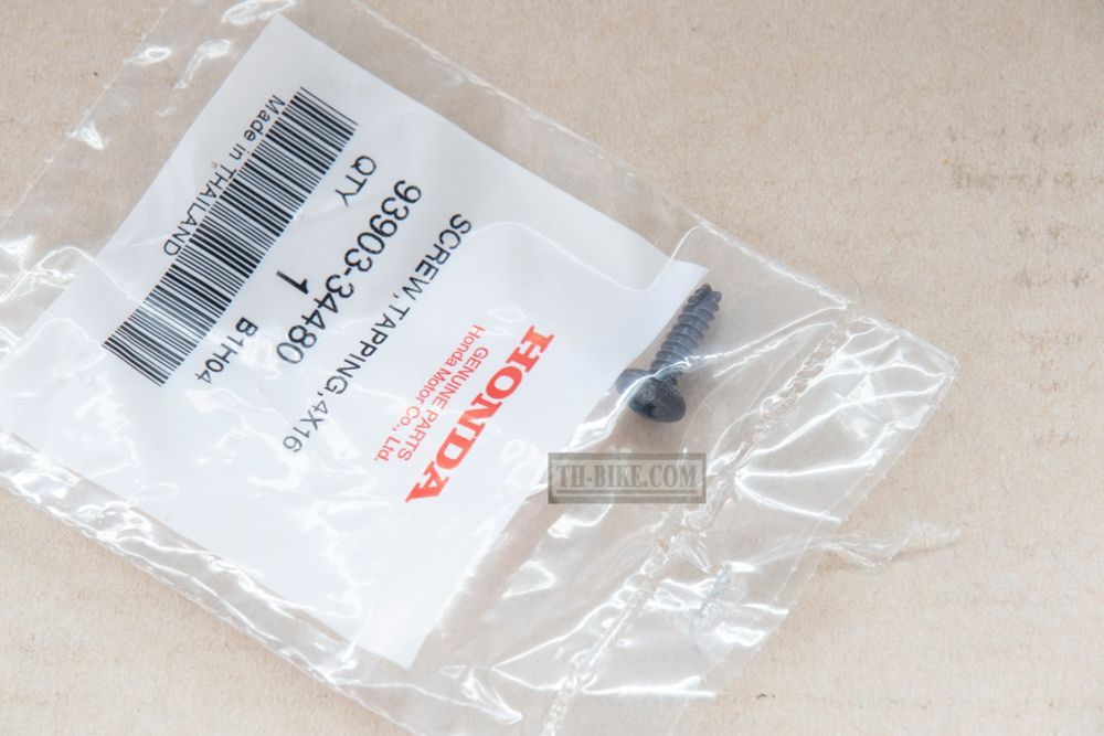 93903-34480. SCREW, TAPPING, 4X16