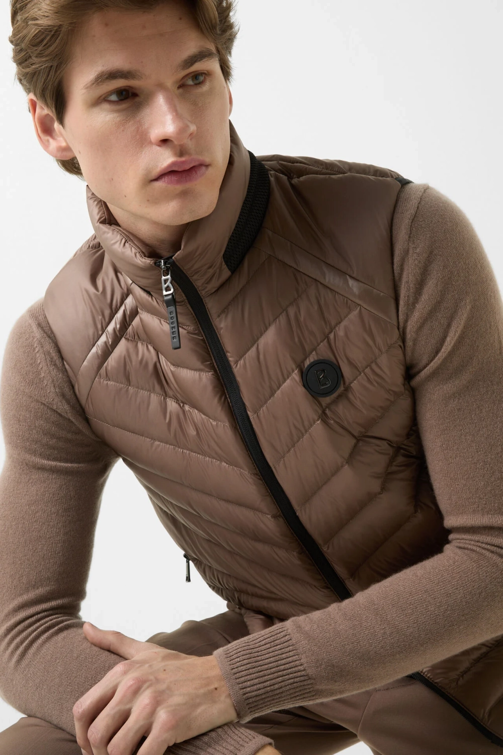 Куртка-жилет BOGNER LASSE-D2 в бежевом цвете